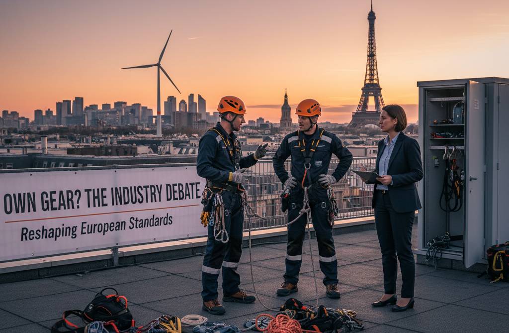 Should Rope Access Technicians Bring Their Own Gear? The Industry Debate Reshaping European Standards
